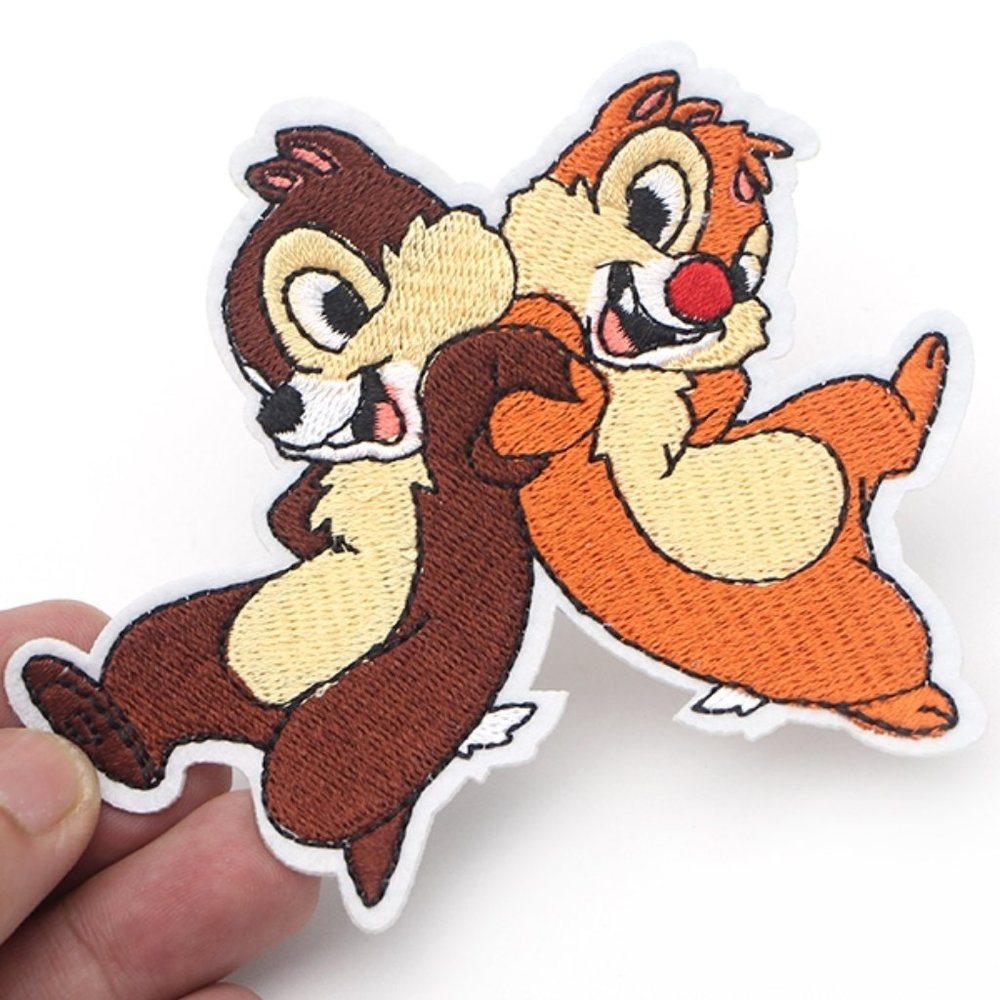 CHIP AND DALE PATCH CHIPMUNK BADGE